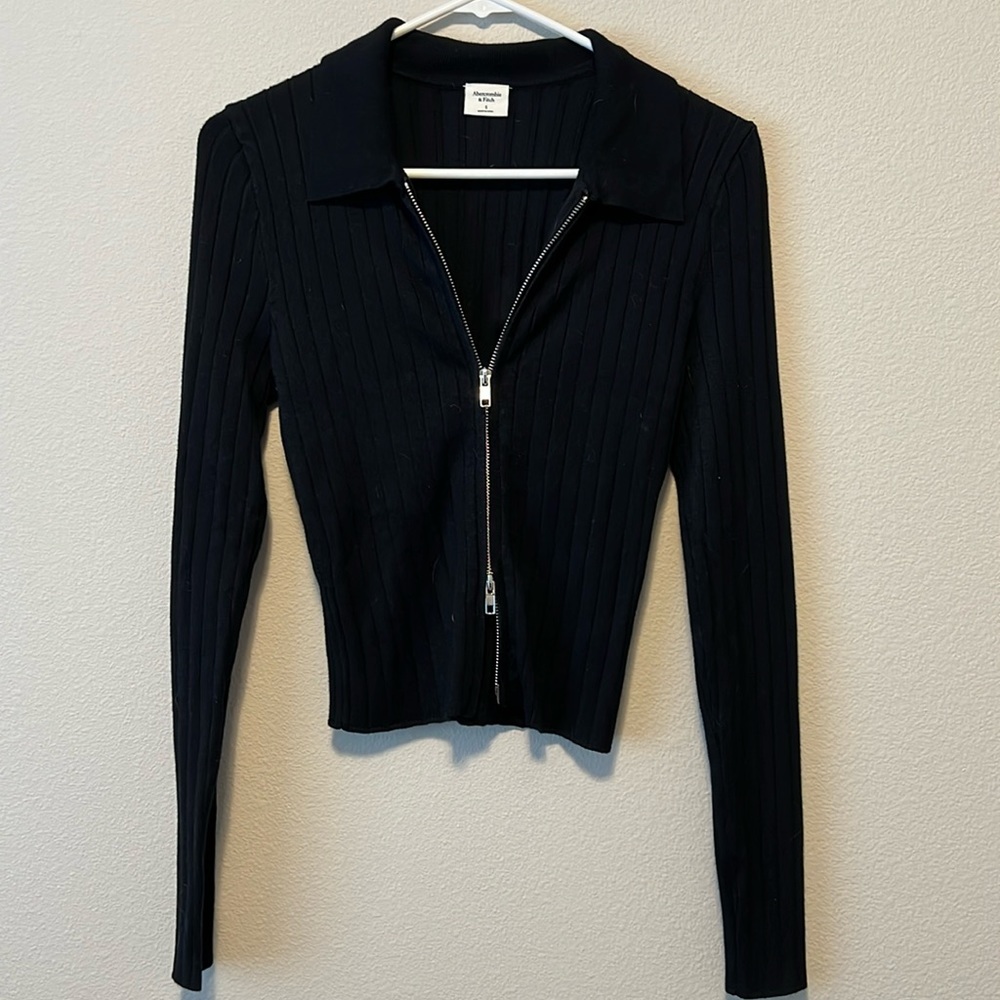 Abercrombie Zip Collar Shirt